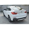 Diffuseur pare-choc arriere Bmw X4 M-Pack