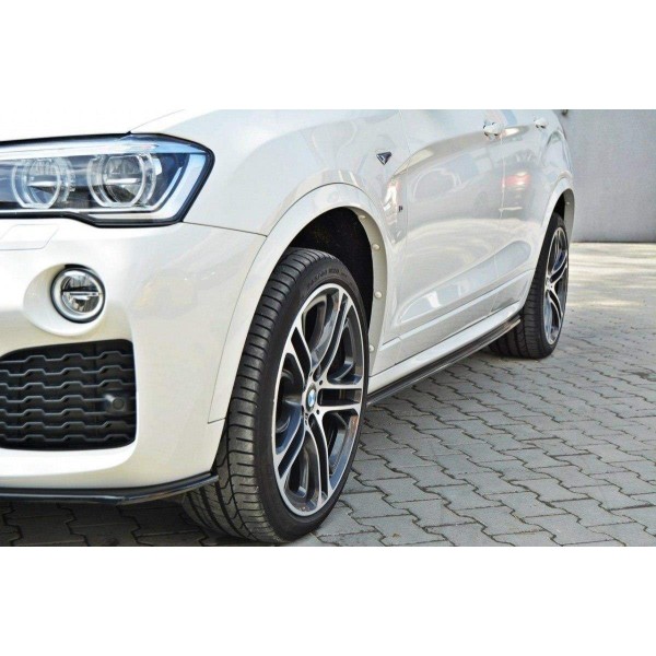 Paire de Diffuseurs Bas de Caisse Bmw X4 M-Pack