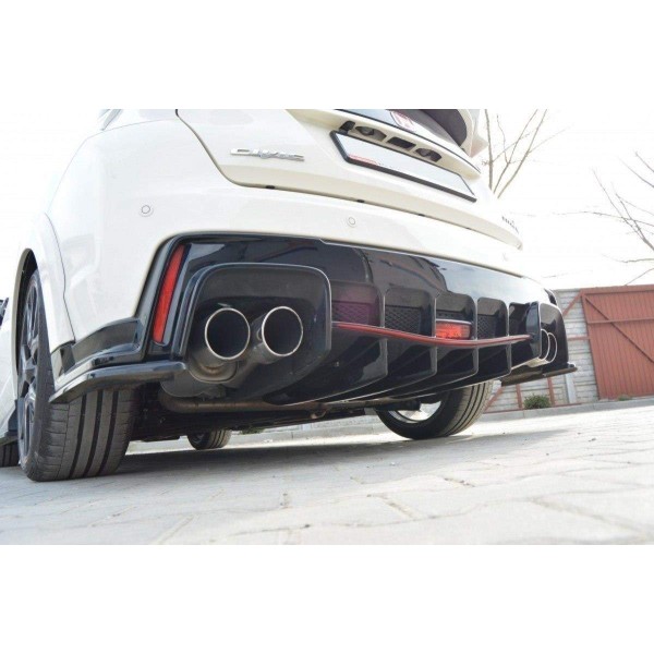 Rajout spoiler pare-chocs Arriere Honda Civic 9 Type R