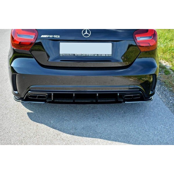 Rajout pare-chocs Arriere Mercedes A W176 Amg Facelift