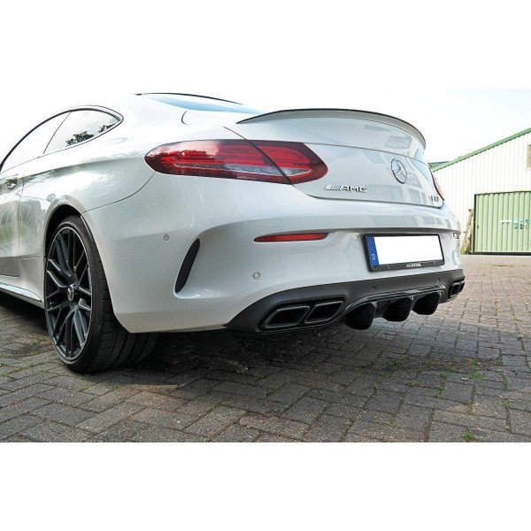 Rajout pare-chocs Arriere Mercedes Classe-C C205 63Amg Coupe