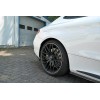 Lames pare-chocs Arriere Mercedes Classe-C C205 63Amg Coupe