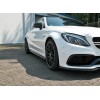 Paire de Diffuseurs Bas de Caisse Mercedes Classe-C C205 63Amg Coupe