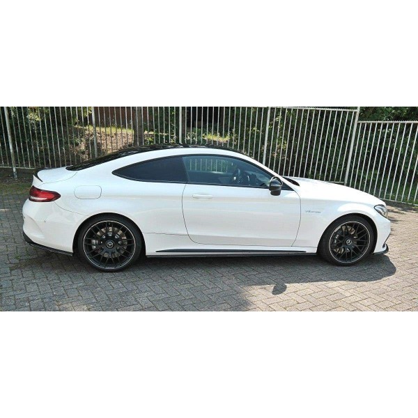 Paire de Diffuseurs Bas de Caisse Mercedes Classe-C C205 63Amg Coupe