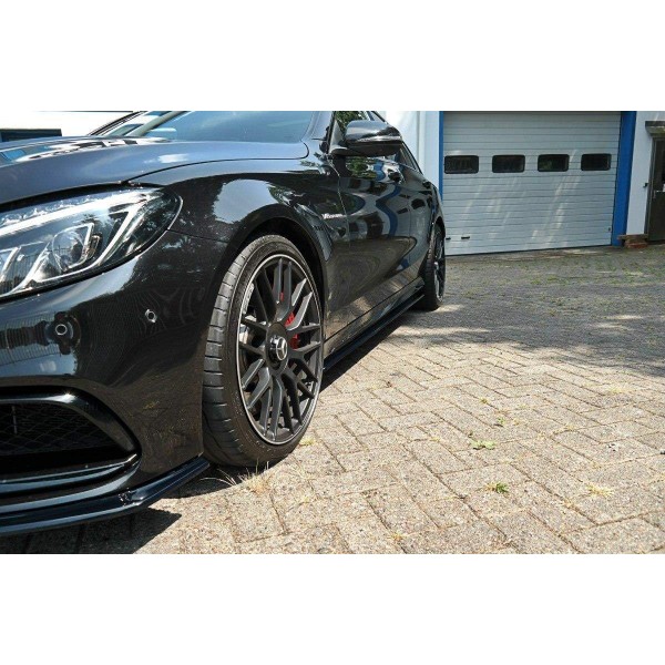 Paire de Diffuseurs Bas de Caisse Mercedes Classe-C S 205 63Amg Estate