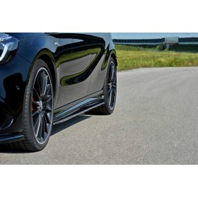 Paire de Diffuseurs Bas de Caisse Mercedes A W176 Amg Facelift