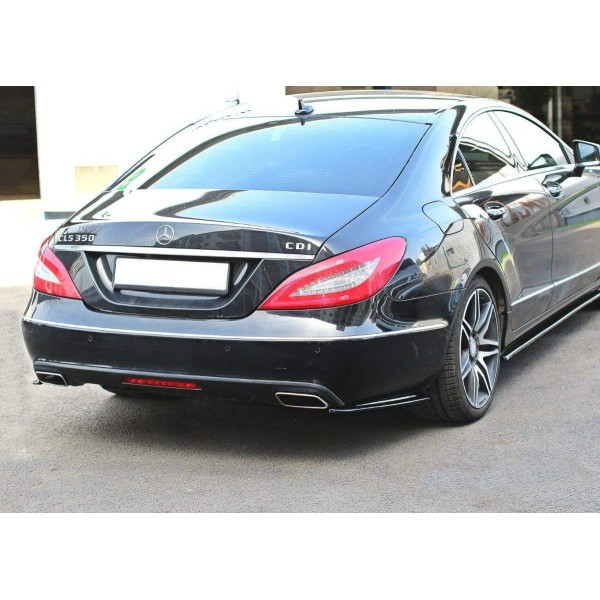 Splitters, rajout pare-chocs Arriere Mercedes Cls C218