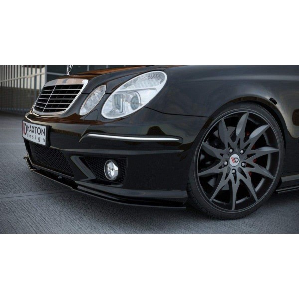Rajout, lame pare-chocs avant Mercedes E W211 Amg