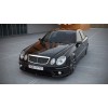 Rajout, lame pare-chocs avant Mercedes E W211 Amg