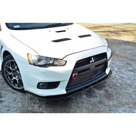 Rajout, lame pare-chocs Avant Mitsubishi Lancer Evo X