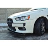 Rajout, lame pare-chocs Avant Mitsubishi Lancer Evo X