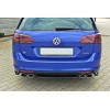 Diffuseur Arriere Central VW Golf Mk7-REstate