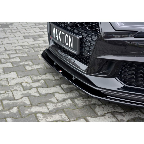 Lame pare-choc avant V.1 Audi Rs3 8V Facelift Sportback