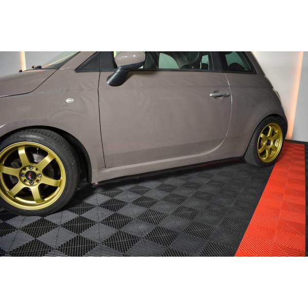 Extensions bas caisse Fiat 500 Hatchback Avant Facelift