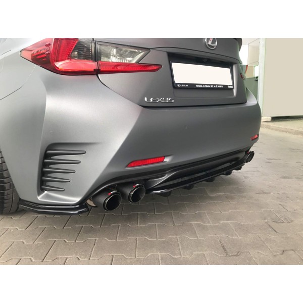 Splitter central arrière (Avec barres) Lexus RC