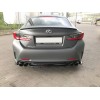 Splitter central arrière (Avec barres) Lexus RC