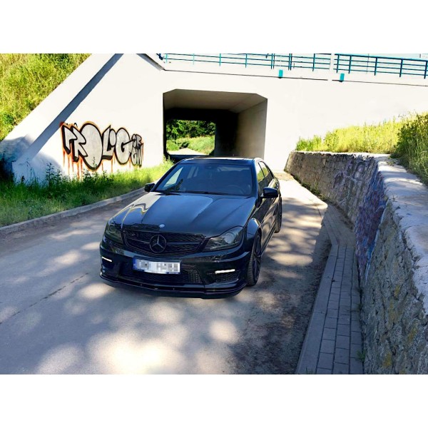 Lame pare-chocs avant Mercedes C63 Amg W204 Facelift