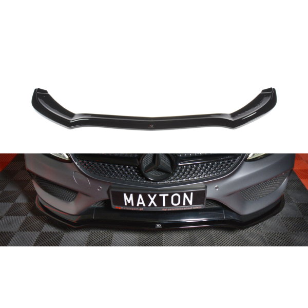 Lèvre Avant pour Mercedes Classe C W204 Amg-Line Facelift Spoiler Avant  Maxton