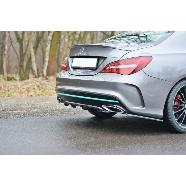 Rajout Pare-Chocs Arriere Mercedes C117 Amg CLA-Line Facelift