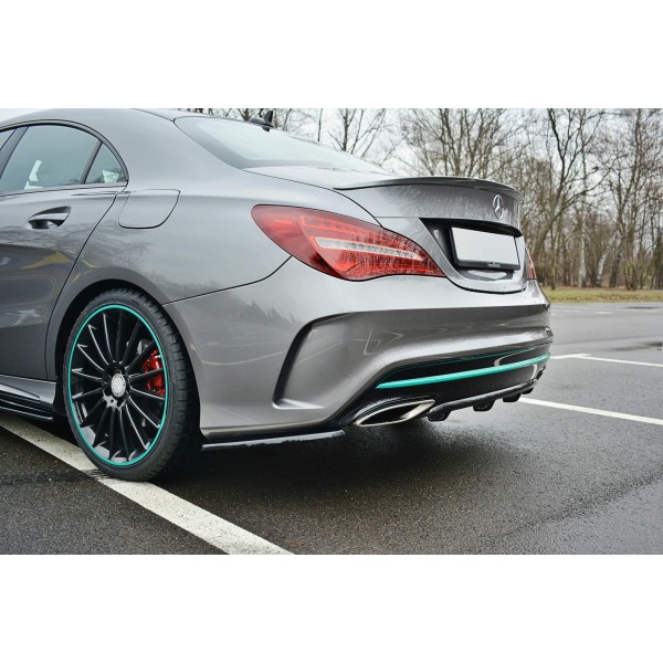 Rajout Pare-Chocs Arriere Mercedes C117 Amg CLA-Line Facelift