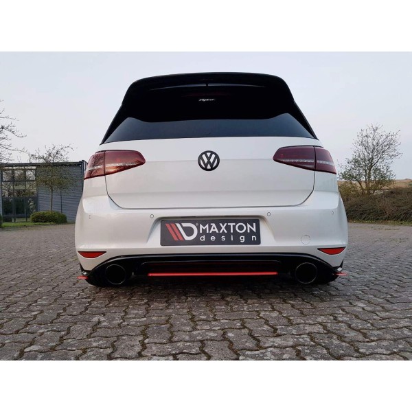 Lame centrale arrière pare-choc Golf Gti Mk7 Clubsport