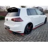 Lames pare-choc arrière VW Golf 7 Gti Clubsport