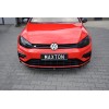 Lame pare-choc avant V.5 VW Golf 7-R Facelift