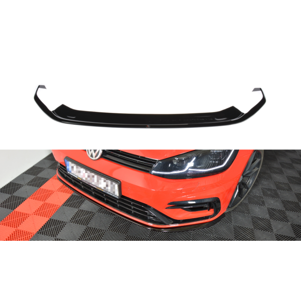 Rajout spoiler pare-choc avant V.7 VW Golf 7-R Facelift