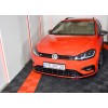 Rajout spoiler pare-choc avant V.7 VW Golf 7-R Facelift