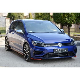 Splitter pare-choc avant V.8 VW Golf 7-R Facelift