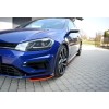 Splitter pare-choc avant V.8 VW Golf 7-R Facelift