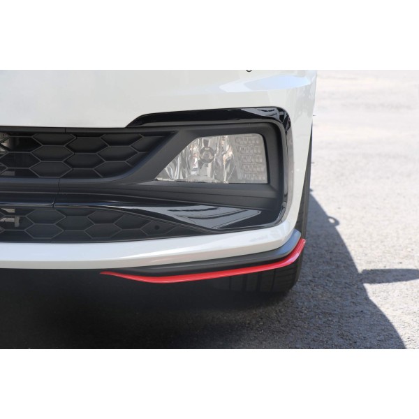 Rajout spoiler pare-choc avant V.5 VW Polo Gti Mk6