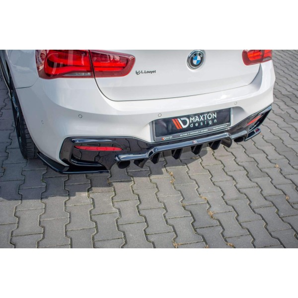 Lames pare-choc arrière V.1 Bmw F20/F21-M-Power