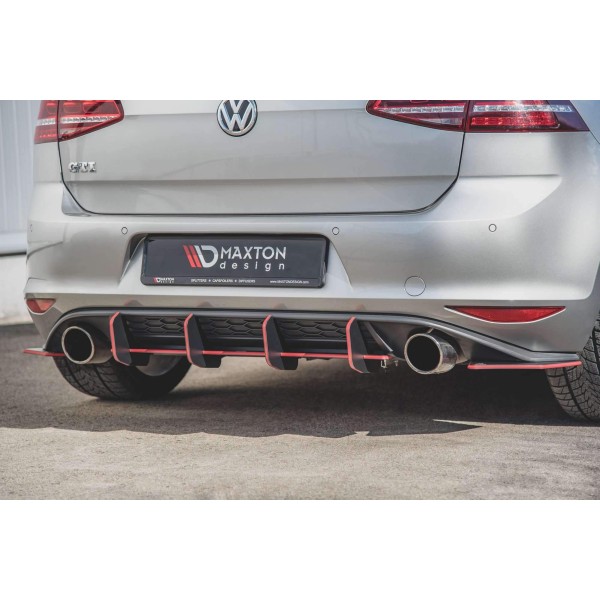 Diffuseur arrière V.2 Sport Durabilité Golf 7 GTI