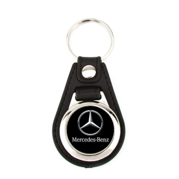 Porte-clé simili cuir Mercedes