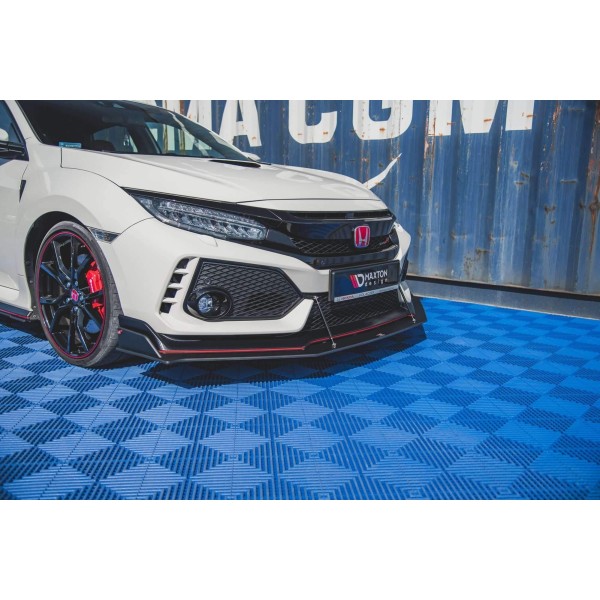 Lame pare-chocs sport durabilité Civic X Type-R