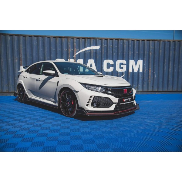 Lame pare-chocs sport durabilité Civic X Type-R