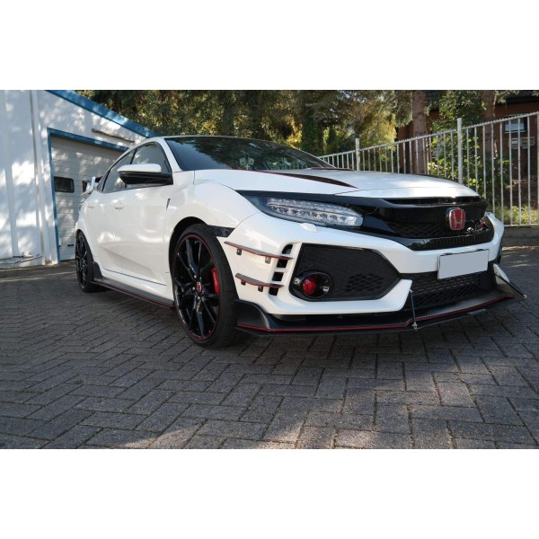 Lame sport pare-chocs avant Civic 10 Type-R