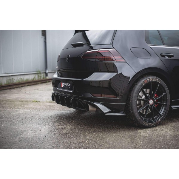 Diffuseur central arrière sport durabilité Golf 7 GTI TCR