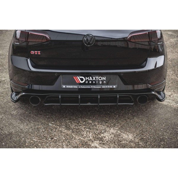 Diffuseur central arrière sport durabilité Golf 7 GTI TCR