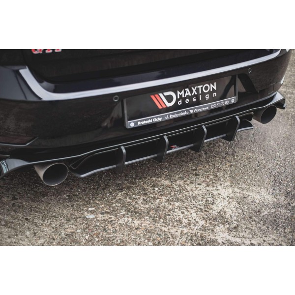 Diffuseur central arrière sport durabilité Golf 7 GTI TCR