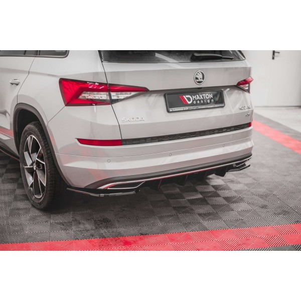 Rajouts Pare-Chocs Arriere Kodiaq Sportline