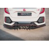 Diffuseur arrière V.2 sport durabilité Civic X Type-R