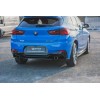 Lames Pare-Chocs Arriere Bmw X2 Pack-M