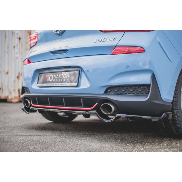 Splitter Arrière Avec Barres Hyundai I30 N Mk3 Hatchback