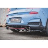 Splitter Arrière Avec Barres Hyundai I30 N Mk3 Hatchback