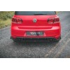 Rajouts Pare-Chocs Arriere Avec Ailerons Vw Golf Gti Mk6