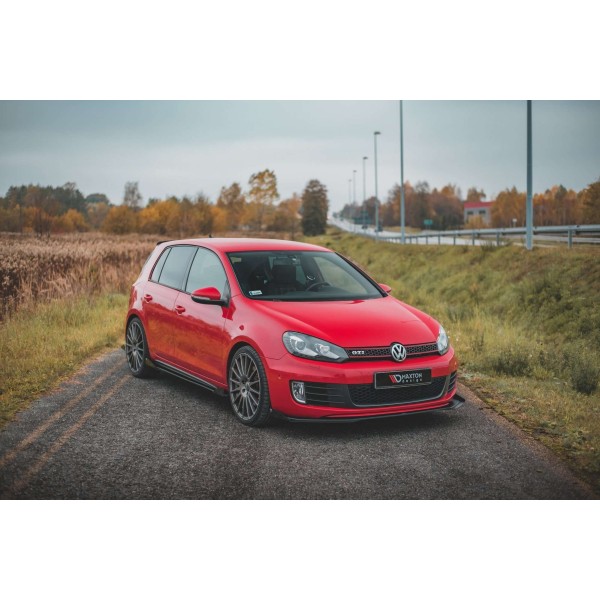 Lame Pare-Chocs Avant V.3 Avec Ailerons Vw Golf Gti Mk6