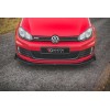 Lame Pare-Chocs Avant V.3 Avec Ailerons Vw Golf Gti Mk6