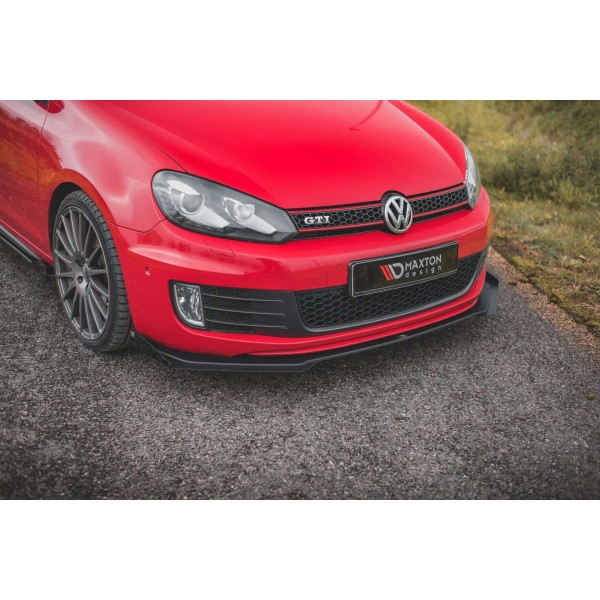 Lame Pare-Chocs Avant V.3 Avec Ailerons Vw Golf Gti Mk6